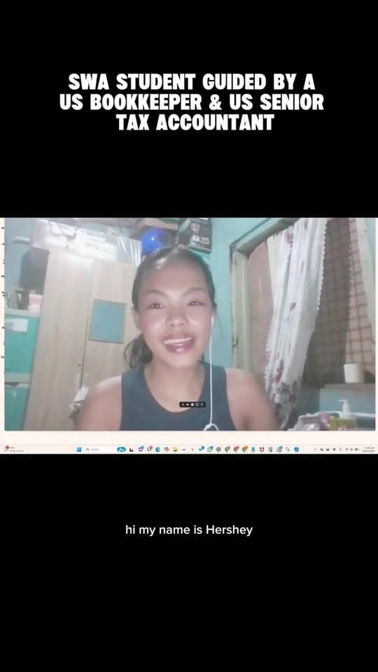 A learner shares her next step social post preview